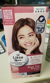 Liese Creamy Bubble Hair Dye - Rose Tea Brown