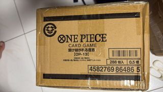 OP13 JAP SEALED CASE (CLEAR TAPE)