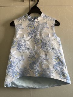 Cheongsam style blouse