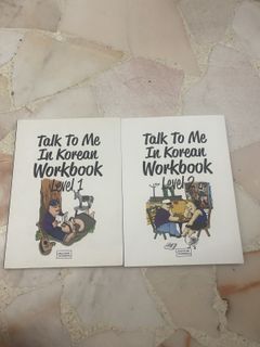 Talk To Me In Korean Workbooks - Level 1 & 2