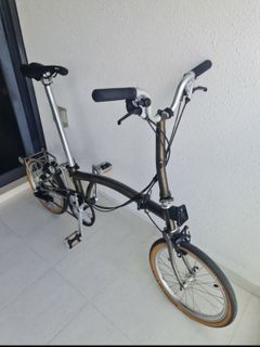 Brompton Superlight M6LX - Black Lacquer