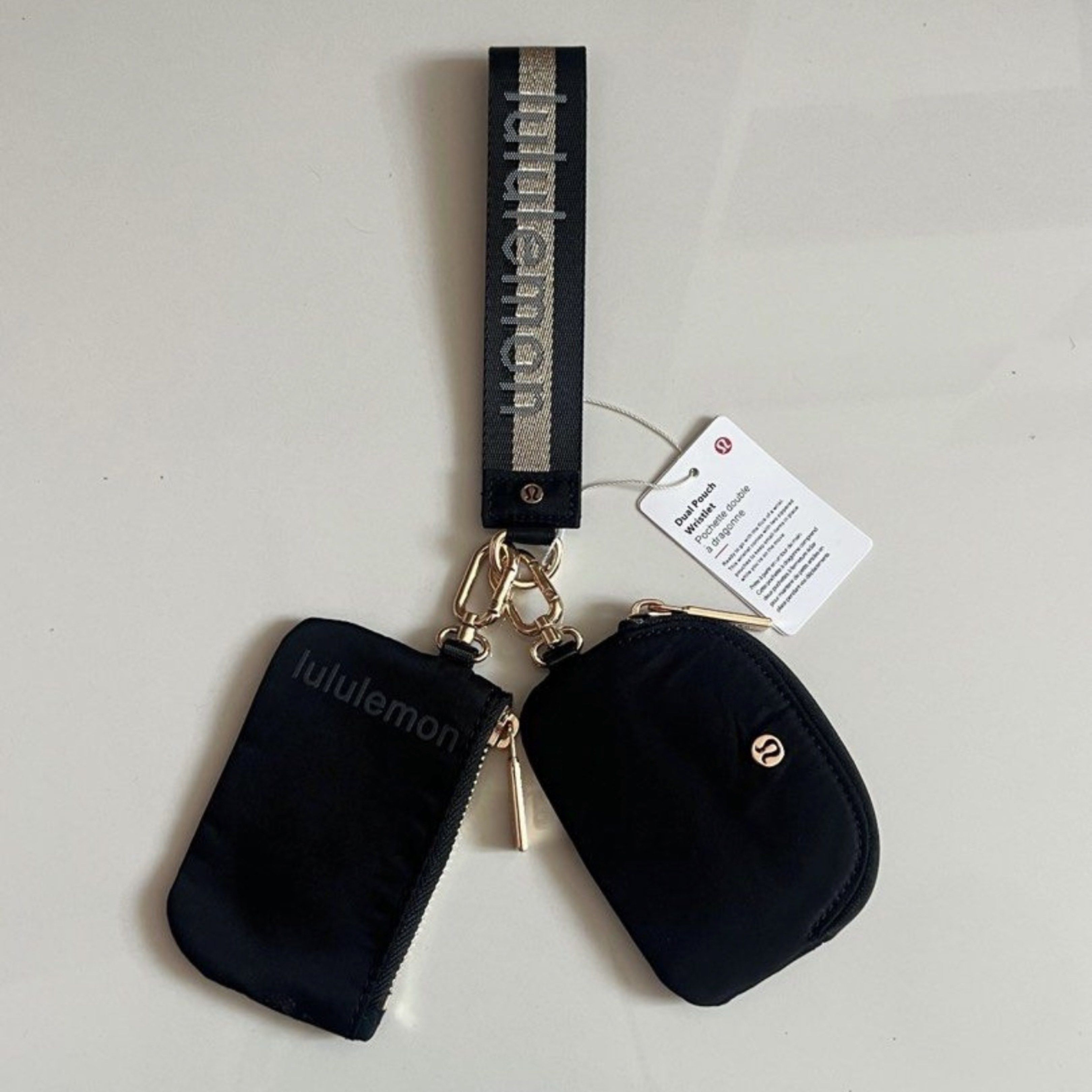 [NEW] lululemon dual pouch wristlet flush pink (Category: Purses & Pouches) located in Singapore. Submitted by loopyeppieee (Listing ID 1376909684, Image 2). Description: - new, unused with tag and original packaging! $58.
