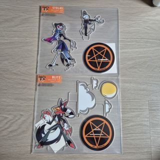 Helluva Boss - Stolas & Blitz (Stolitz) Halloween Official Standees #2