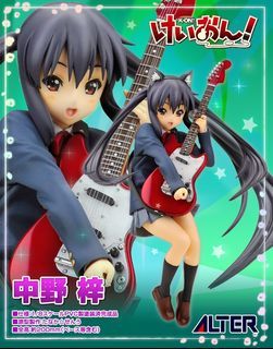 K-ON! - Nakano Azusa - 1/8 (Alter)  Anime Figure Figurine Statue