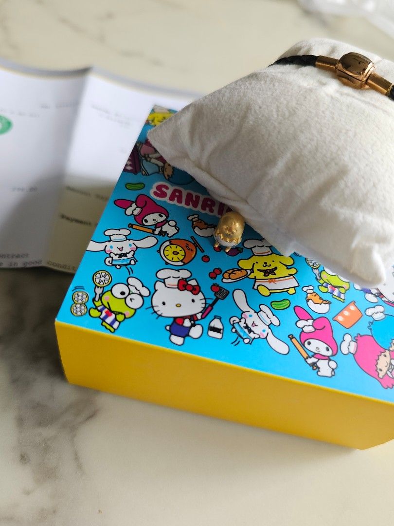 999 goldheart charm (Category: Charms) located in Singapore. Submitted by pompom2021 (Listing ID 1425915526, Image 4). Description: 999 24k goldheart gudetama charm. Goldheart retailing @ $298 in 2019 as per receipt. If keen in the goldheart bracelet, am selling it at $9..