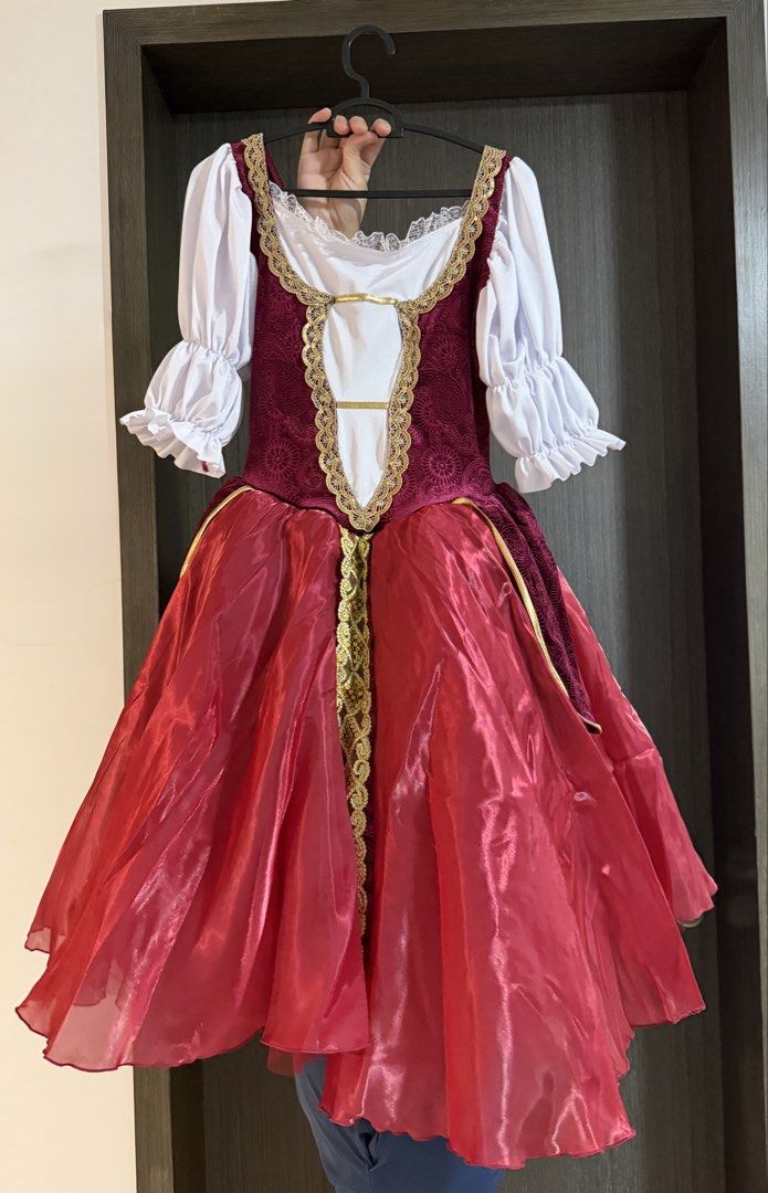 Ballet/Halloween/Cosplay Costume - Neapolitan dress (Category: Everything Else) located in Singapore. Submitted by lisaandprincess (Listing ID 1425979087, Image 1). Description: Swan Lake Neapolitan costume. Used only once. Good as new. I am 5’3” (US 4)..