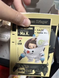 Sealed foil Authentic Popmart labubu The Monsters x Kow Yokoyama Ma.K. Series Ma K Tycoco figure figurine - snowman