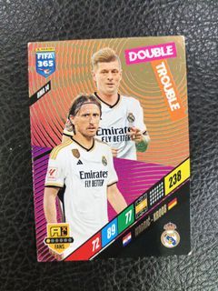 Modric and kroos double trouble fifa365 2024 card