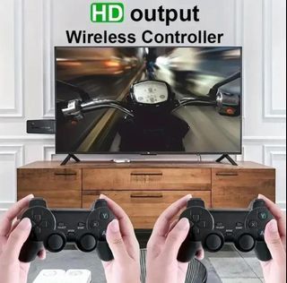 Game stick console 4K TV Video Game stick 64gb With 2.4G 2xWireless Controller Built in 21000 Classic Game Retro Game