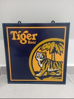 Tiger Beer Light box vintage signage
