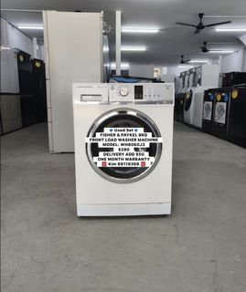 🔹Used Set🔹 FISHER & PAYKEL 8KG  FRONT LOAD WASHER MACHINE  MODEL: WH8060J3 $280 DELIVERY ADD $50 ONE MONTH WARRANTY ☎️ Kim 88118368 ☎️