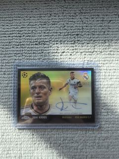 2025 Topps UEFA 1955 Toni Kroos Autograph Card 6/10
