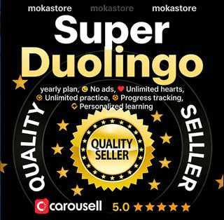 Duolingo Super (1 Year)  Duolingo MAX The mokastore