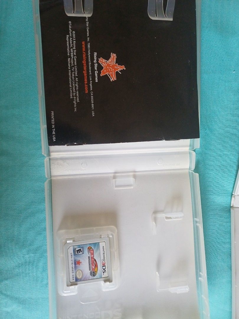 Multiple Nintendo 3ds games (Category: Nintendo) located in Singapore. Submitted by pocketeevee (Listing ID 1427858865, Image 2). Description: - Multiple Nintendo 3DS games for sale, $30 each. - Compatible with 3DS and 2DS consoles. - Perfect for expanding your game library. Games include: - Bravely second end layer - Beyblade evolution (metal fight era) - Super smash bros - Pokemon moon (not ultra moon) $old Available after 20 april.