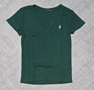 Ralph Lauren Green V-Neck T-Shirt