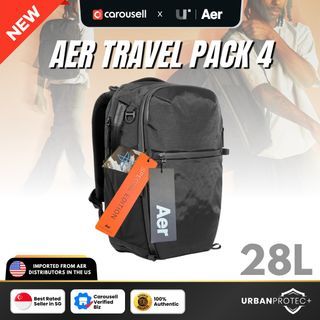 🚚SAME-DAY DELIVERY🚚 Authentic Aer Travel Pack 4 X-Pac Backpack (28L) – with UrbanProtec+ Limited Lifetime Warranty 🛡️ (FREE REPLACEMENT, IMPORTED FROM THE 🇺🇸) - WHILE STOCKS LAST