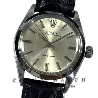 Pre-Owned Rolex Vintage Oyster-Speedking Precision 30mm 6420 Silver Index Tritium - Discontinued
