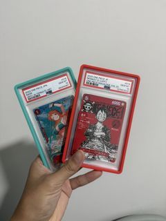 OP01 Nami AA & Magazine Luffy PSA 10