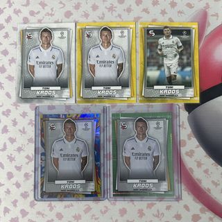 Topps Superstars Super Rare /199 Toni Kroos football card Real Madrid