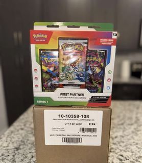 PO Pokemon First Partner Booster Collection Case (6 Boxes)