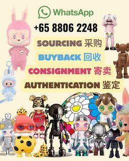 Art Toys & Artworks & Collectibles Buy/Consign/Trade-in for Bearbrick,Kaws,Molly,Instinctoy,Dimoo,skullpanda,Murakami,Yayoi Kusama,Fragmentdesign,Javier Calleja,Dior,Louis Vuitton,Chrome Hearts,Leica,Fendi,Karimoku,Readymade,Matsermind Japan