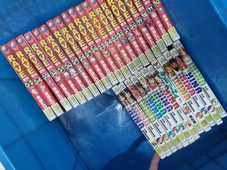 Rave & Hina Manga Comic Book Set