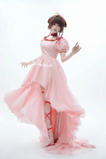 (Presale) Cardcaptor Sakura Movie 2 Edition Cosplay Costume