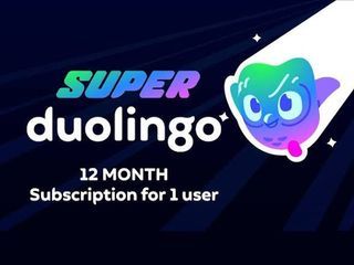 Duolingo Super Subscription - 12 Months