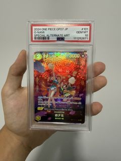One Piece OP07 JP O-Nami Special Alternate Art PSA 10