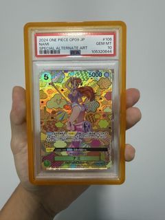 One Piece OP09 Nami Special Alternate Art PSA 10