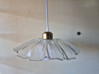 Aesthetic Flower Glass Pendant Lamp