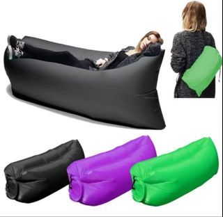 Inflatable Air Sofa | Portable Outdoor Lounger | Waterproof Lazy Air Bed | Oxford Nylon Camping Couch | Blow Up Beach Lounge | Heavy Duty Air Hammock | Travel Sleeping Bag Sofa | Picnic Park Inflatable | Festival Lounge Chair | Lightweight Portable Couch