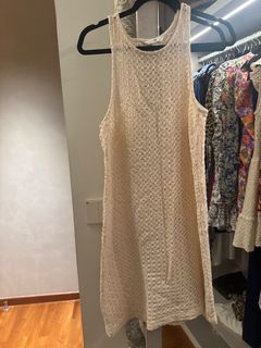 H&M Crochet Dress - Cream