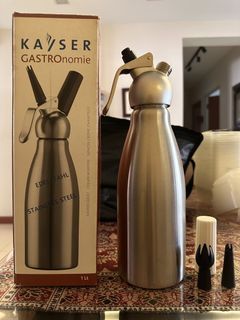 Kayser Gastronomie Stainless Steel Cream Whipper