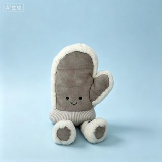 LA Ski Club Fitswell Mitten Jellycat
