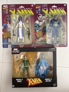 Marvel Legends X-Men Action Figures - Mystique, Avalanche, Rogue, Destiny