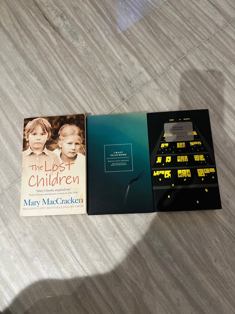 Book Bundle: The Lost Children, I Want to Go Home, and More (Category: Children's Books) located in Singapore. Submitted by janiiiisss (Listing ID 1433572971, Image 1). Description: 👉🏻 Pick up from Eunos MRT.