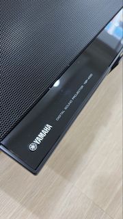 Yamaha YSP-4100 Digital Sound Projector soundbar with active YST-FSW150 subwoofer