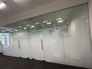 Gradient Frosted Film | Office Glass Privacy Sticker