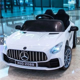 SG Local Mercedes Kids Electric Car with Remote Control Kid Drive Pedal Control Kid Ride on Car Kiddy Ride kid electric