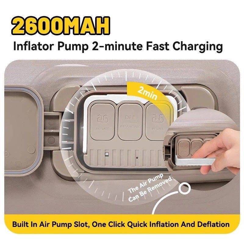 🇸🇬 [SG INSTOCKS] Folding Inflatable Sofa Bed Outdoor | Portable Air Sofa Bed | Camping Inflatable Couch | Outdoor Lazy Air Sofa Bed | Travel Inflatable Bed Chair | Beach Camping Air Sofa (Category: Sofas) located in Singapore. Submitted by primenest (Listing ID 1433809577, Image 6). Description: LOCAL SELLER | INSTOCKS | FAST DEAL • Foldable Inflatable Sofa Bed Design • Comfortable Outdoor Air Sofa • Lightweight & Portable for Travel • Easy to 