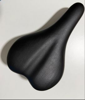 Black Comfort Bike Saddle