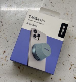 Authentic Momax 1-Vibe Go Magnetic Wireless Speaker