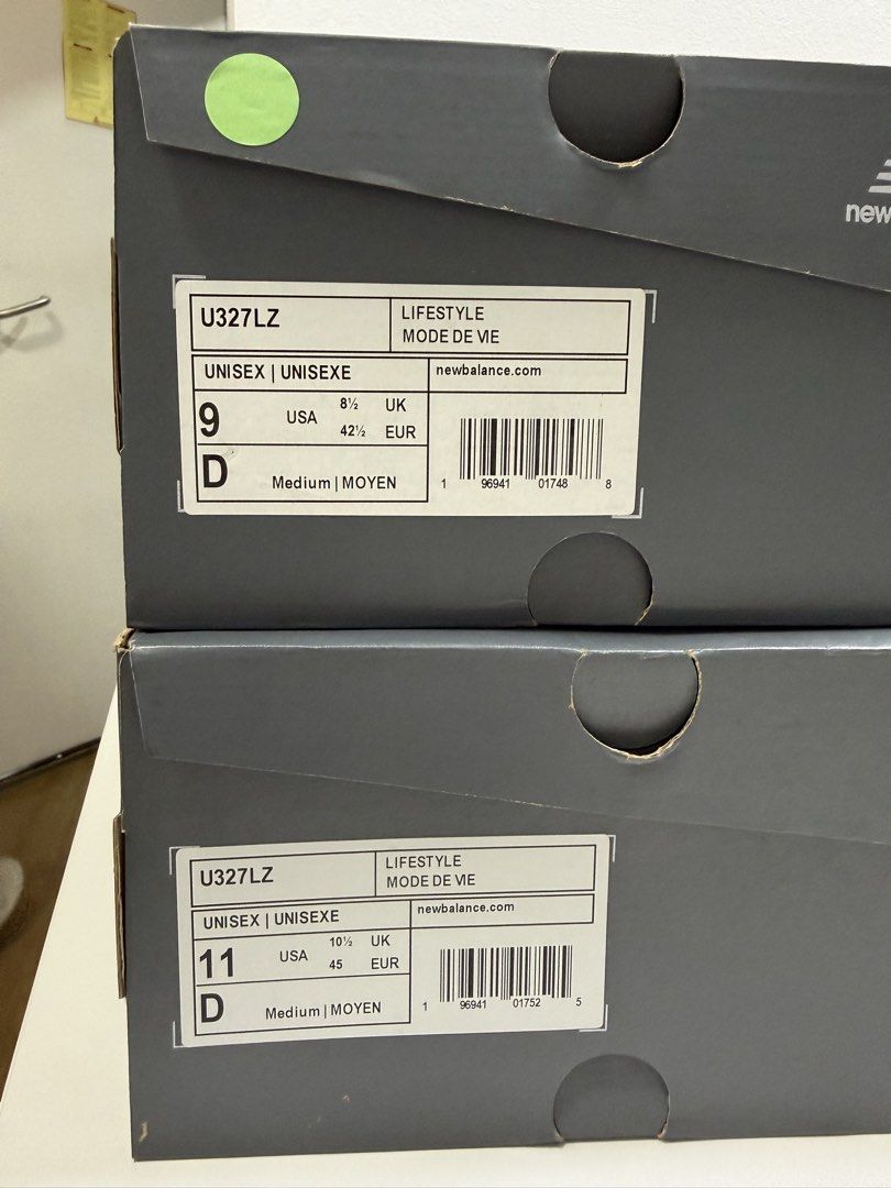 New Balance 327 Sneakers - White/Beige (Category: Sneakers) located in Singapore. Submitted by happygreendoll (Listing ID 1434508773, Image 3). Description: I have 2 pairs. Each worn only twice. Looks new. 1 for $80 2 for $150 Open to slight Nego - New Balance 327 sneakers - Sizes available: 9 and 11 - Color: White and beige - Includes original box - Stylish design - Perfect for daily use.