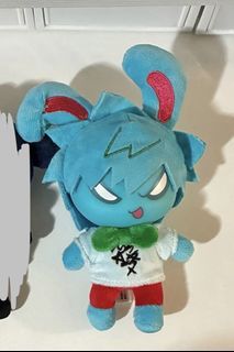 alien stage till rabbit series vinyl wool blind box bunny plush keychain