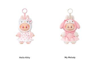 Labubu Sanrio - Popmart - Hello Kitty and My Melody