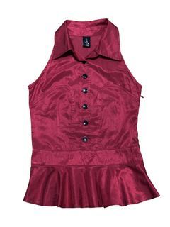 Etos halter neck top (goth/emo)