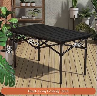 New camping table