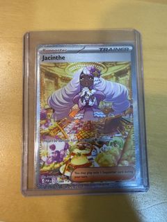 Pokemon Jacinthe Trainer Card - Full Art