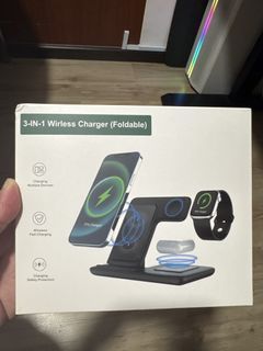 3-in-1 Wireless Charger (Foldable)